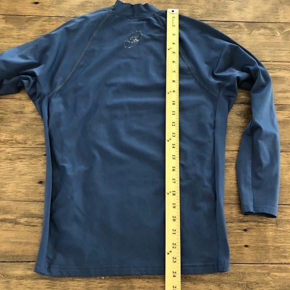 Esbe Ware Womens Large Blue Warm Surf Top Long Sleeve Kayak Paddleboard Swim L - Picture 5 of 5
